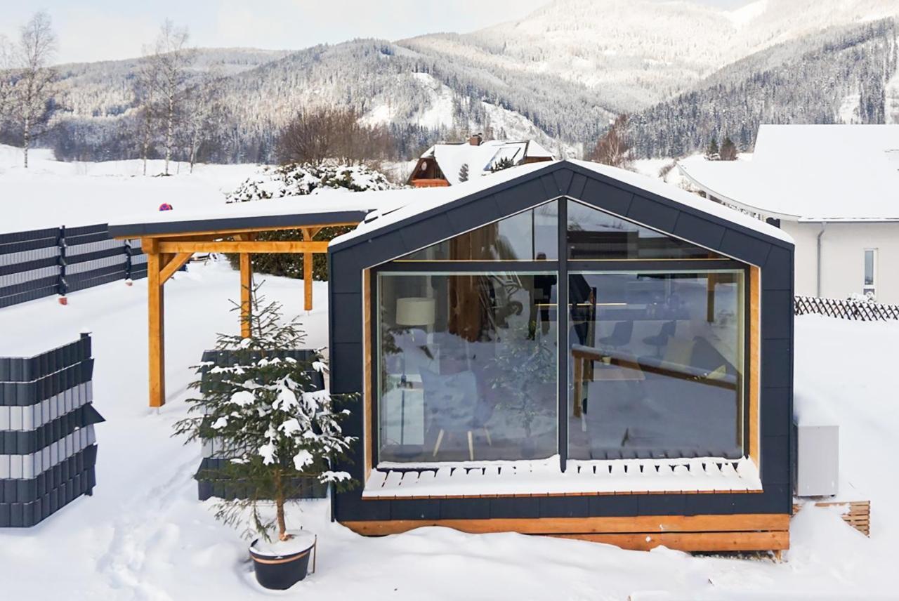 Chalet Stuhleckblick-Ferienhaus Direkt An Der Piste Und Mit Eigener Sauna Spital am Semmering Esterno foto