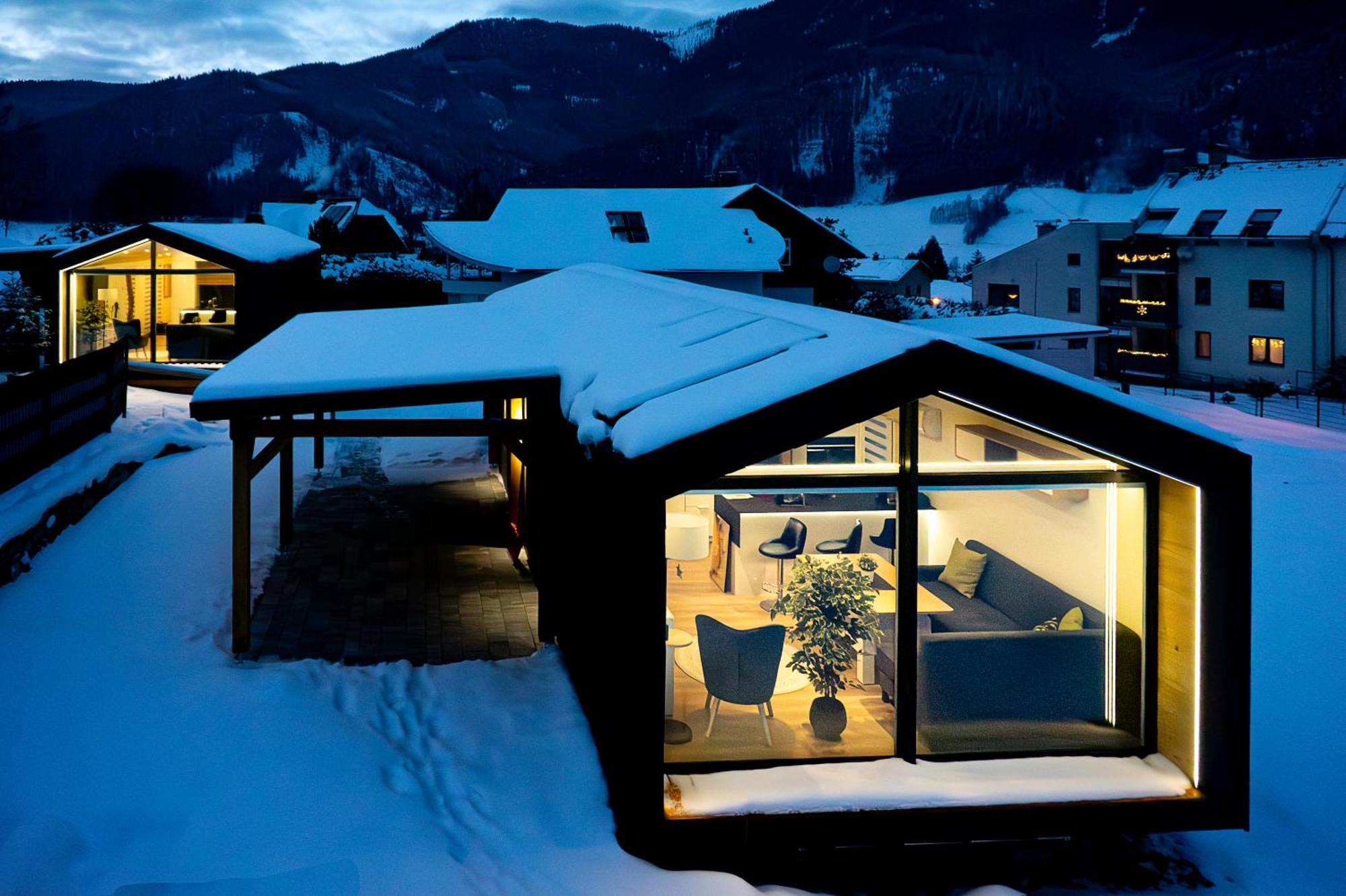 Chalet Stuhleckblick-Ferienhaus Direkt An Der Piste Und Mit Eigener Sauna Spital am Semmering Esterno foto