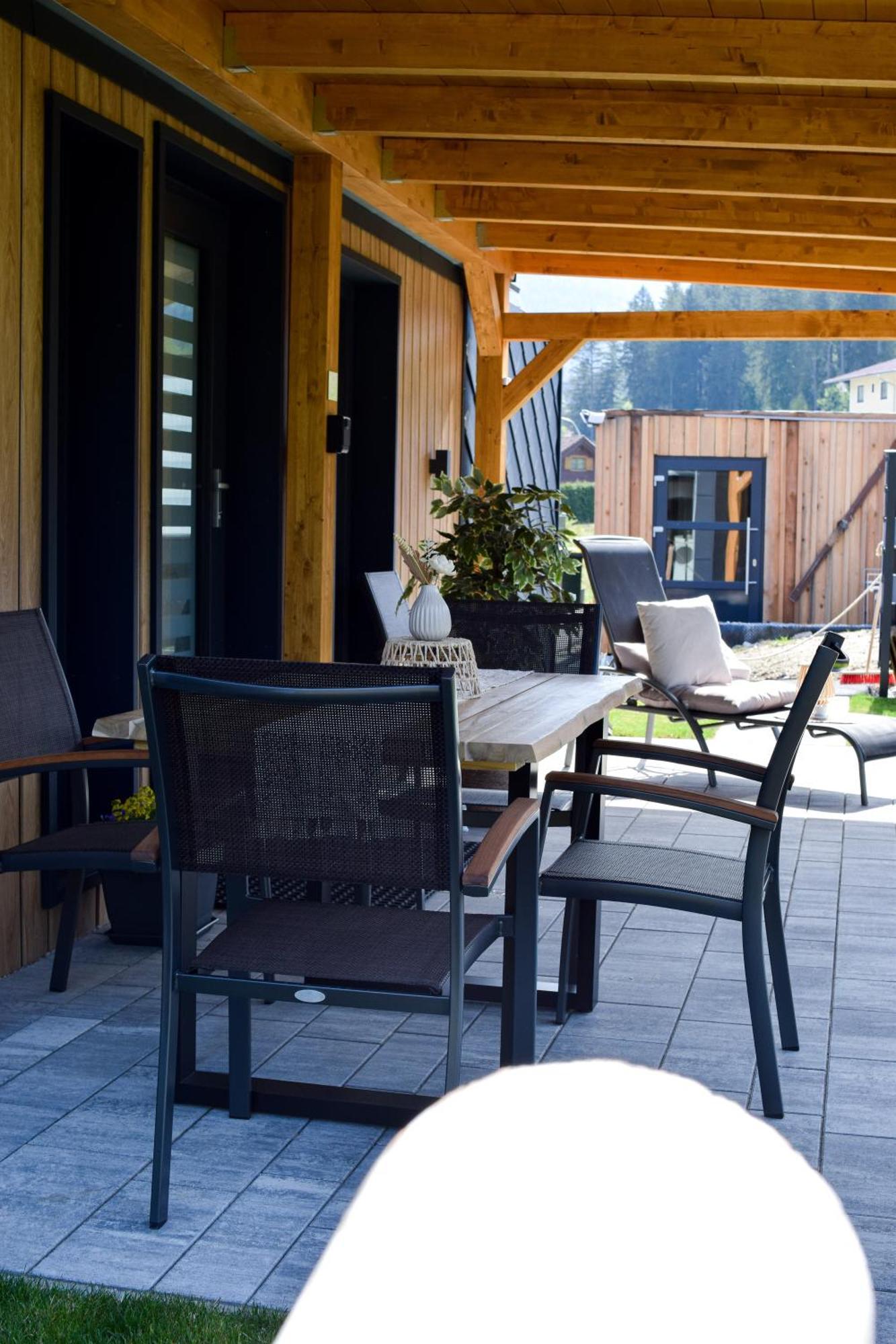 Chalet Stuhleckblick-Ferienhaus Direkt An Der Piste Und Mit Eigener Sauna Spital am Semmering Esterno foto